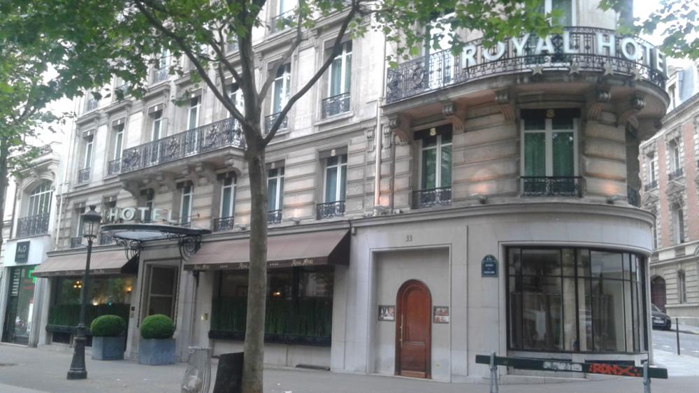 Hotel Royal - 33, Avenue Friedland, Paris 8eme